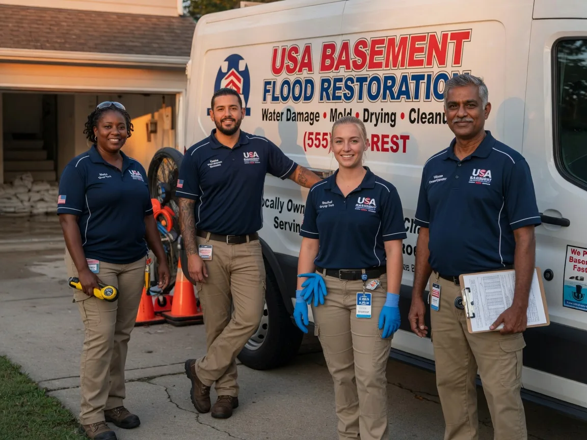 Basement Flood Cleanup company in Dunlow, WV